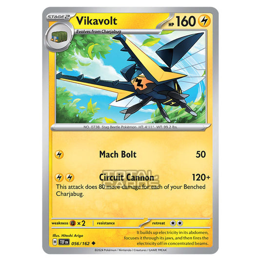 Pokemon - Scarlet & Violet - Temporal Forces - Vikavolt - 056/162