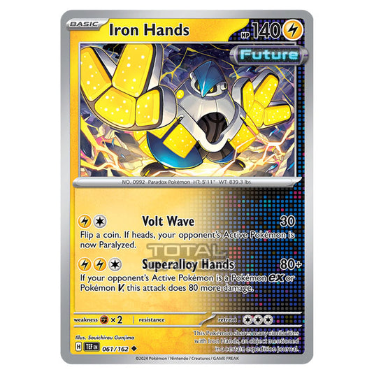 Pokemon - Scarlet & Violet - Temporal Forces - Iron Hands - 061/162