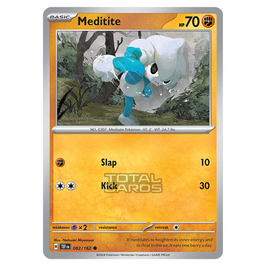 Pokemon - Scarlet & Violet - Temporal Forces - Meditite - 082/162