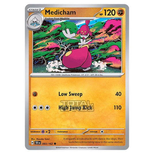 Pokemon - Scarlet & Violet - Temporal Forces - Medicham - 083/162