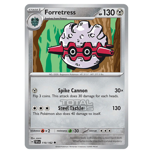 Pokemon - Scarlet & Violet - Temporal Forces - Forretress - 110/162