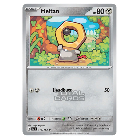 Pokemon - Scarlet & Violet - Temporal Forces - Meltan - 116/162