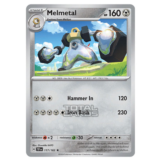 Pokemon - Scarlet & Violet - Temporal Forces - Melmetal - 117/162