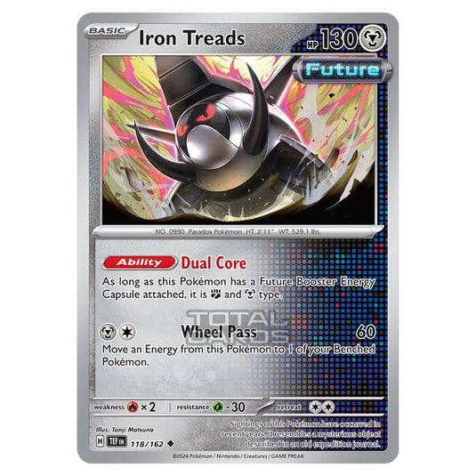 Pokemon - Scarlet & Violet - Temporal Forces - Iron Treads - 118/162