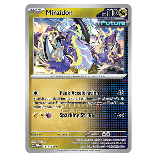 Pokemon - Scarlet & Violet - Temporal Forces - Miraidon - 121/162