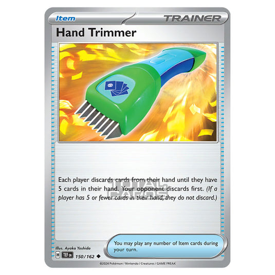 Pokemon - Scarlet & Violet - Temporal Forces - Hand Trimmer - 150/162