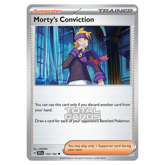 Pokemon - Scarlet & Violet - Temporal Forces - Morty's Conviction - 155/162