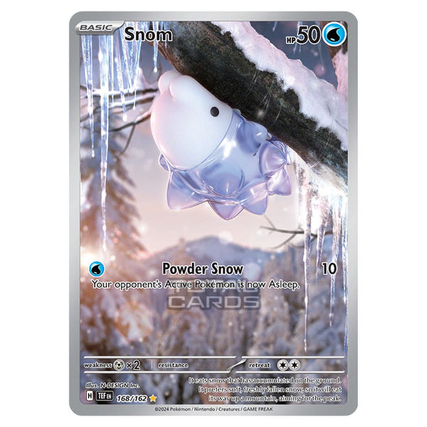 pokemon card snom - Scarlet & Violet - Temporal Forces - Physical custom card MTG Best Alchemy Mill Attribute:Yellow Pokémon Graded Card Mystery