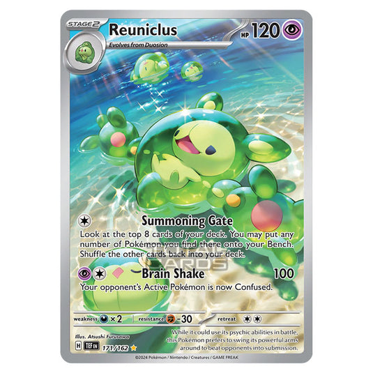 Pokemon - Scarlet & Violet - Temporal Forces - Reuniclus - 171/162