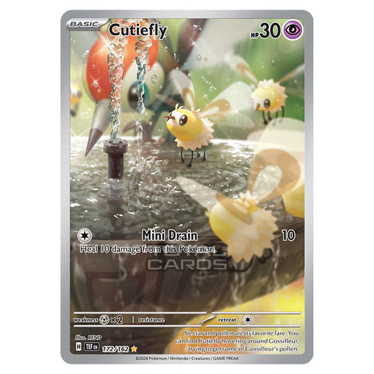 Pokemon - Scarlet & Violet - Temporal Forces - Cutiefly - 172/162