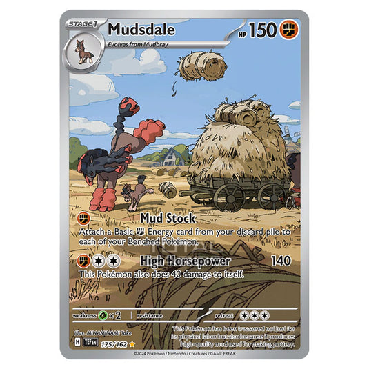 Pokemon - Scarlet & Violet - Temporal Forces - Mudsdale - 175/162