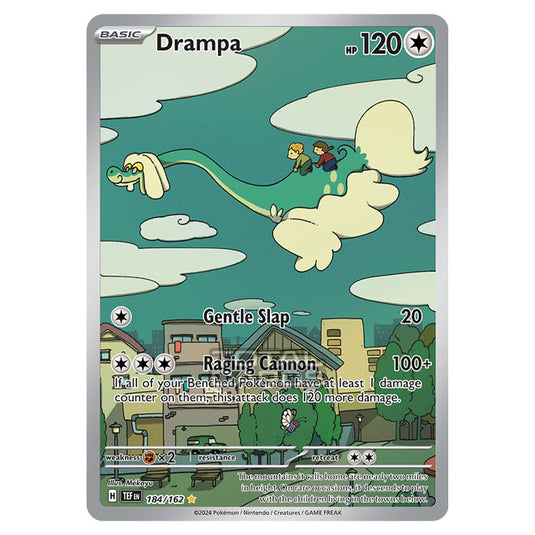 Pokemon - Scarlet & Violet - Temporal Forces - Drampa - 184/162