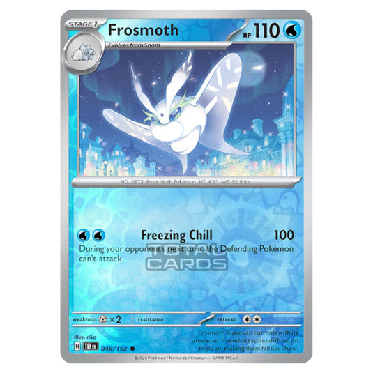 Pokemon - Scarlet & Violet - Temporal Forces - Frosmoth - 046/162 - (Reverse Holo)