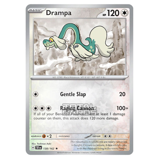 Pokemon - Scarlet & Violet - Temporal Forces - Drampa - 138/162