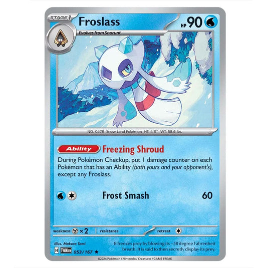 Pokemon - Scarlet & Violet - Twilight Masquerade - Froslass - 053/167