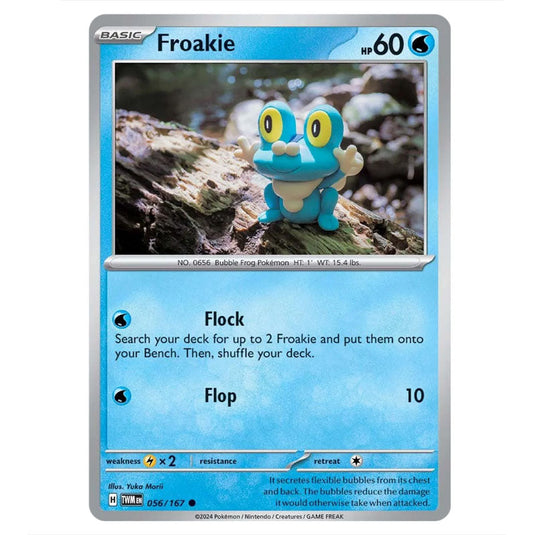 Pokemon - Scarlet & Violet - Twilight Masquerade - Froakie - 056/167