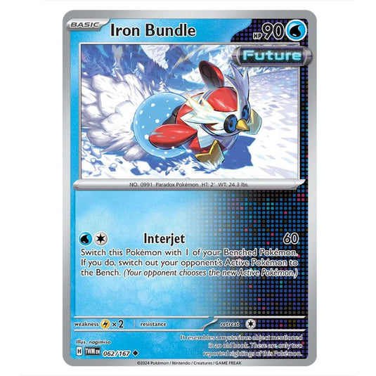 Pokemon - Scarlet & Violet - Twilight Masquerade - Iron Bundle - 062/167