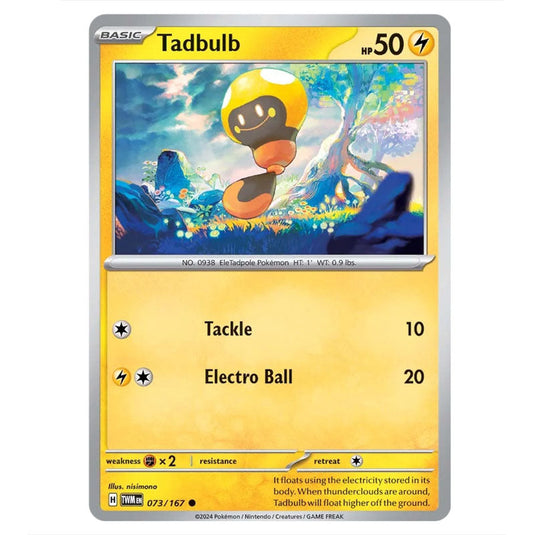 Pokemon - Scarlet & Violet - Twilight Masquerade - Tadbulb - 073/167