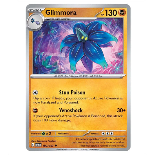 Pokemon - Scarlet & Violet - Twilight Masquerade - Glimmora - 109/167