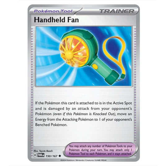 Pokemon - Scarlet & Violet - Twilight Masquerade - Handheld Fan - 150/167