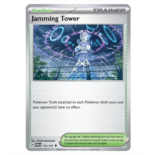 Pokemon - Scarlet & Violet - Twilight Masquerade - Jamming Tower - 153/167