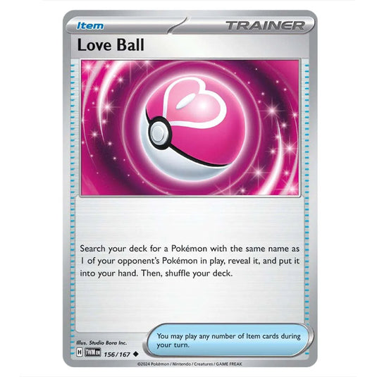 Pokemon - Scarlet & Violet - Twilight Masquerade - Love Ball - 156/167