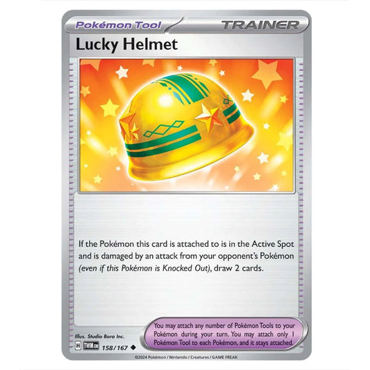 Pokemon - Scarlet & Violet - Twilight Masquerade - Lucky Helmet - 158/167