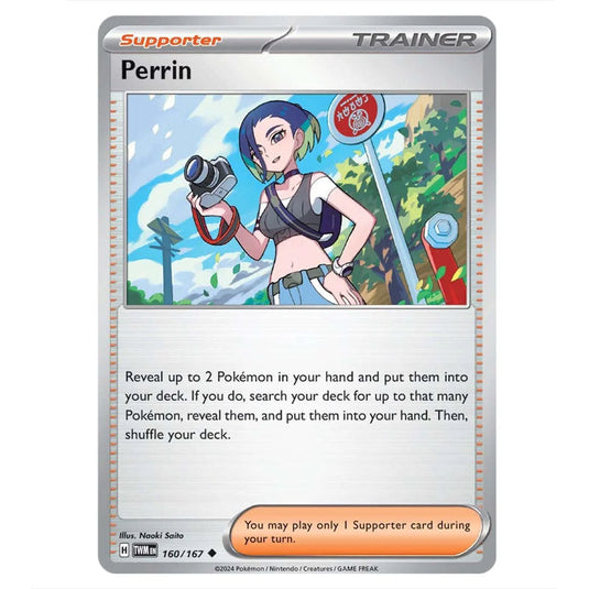 Pokemon - Scarlet & Violet - Twilight Masquerade - Perrin - 160/167