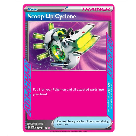 Pokemon - Scarlet & Violet - Twilight Masquerade - Scoop Up Cyclone - 162/167