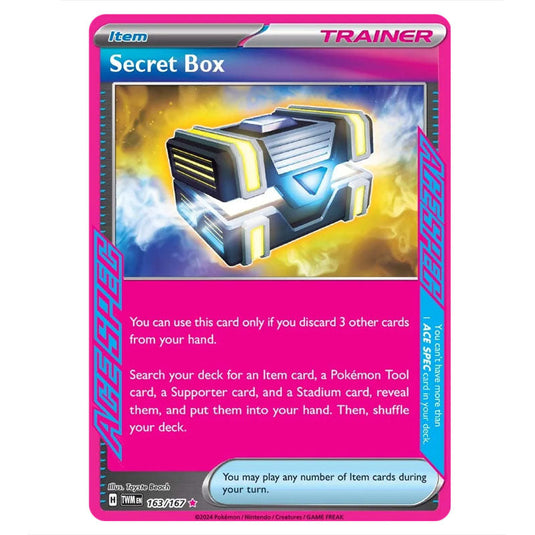 Pokemon - Scarlet & Violet - Twilight Masquerade - Secret Box - 163/167