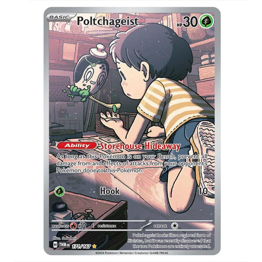 Pokemon - Scarlet & Violet - Twilight Masquerade - Poltchageist - 171/167