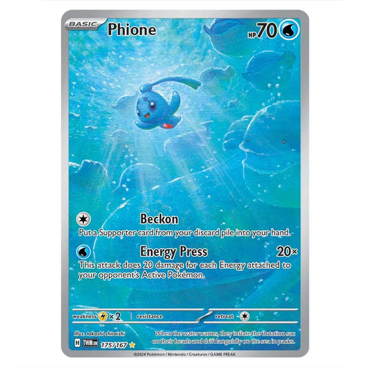 Pokemon - Scarlet & Violet - Twilight Masquerade - Phione - 175/167