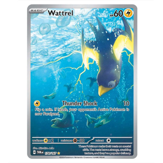 Pokemon - Scarlet & Violet - Twilight Masquerade - Wattrel - 178/167