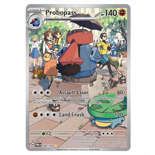 Pokemon - Scarlet & Violet - Twilight Masquerade - Probopass - 182/167