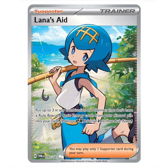 Pokemon - Scarlet & Violet - Twilight Masquerade - Lana's Aid - 207/167