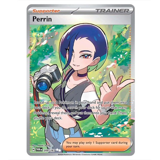 Pokemon - Scarlet & Violet - Twilight Masquerade - Perrin - 209/167