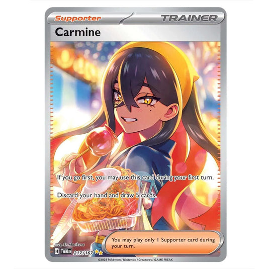 Pokemon - Scarlet & Violet - Twilight Masquerade - Carmine - 217/167