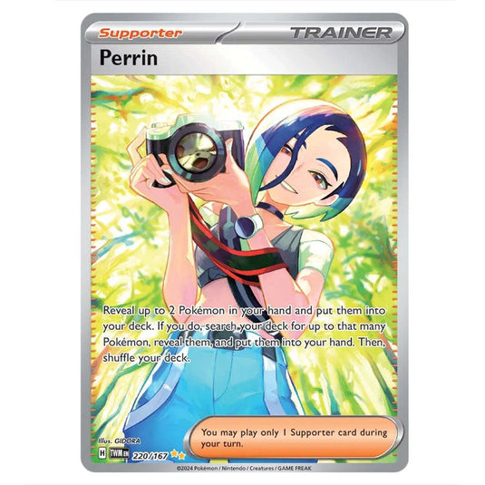 Pokemon - Scarlet & Violet - Twilight Masquerade - Perrin - 220/167