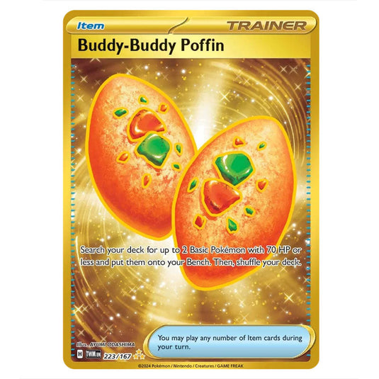 Pokemon - Scarlet & Violet - Twilight Masquerade - Buddy-Buddy Poffin - 223/167