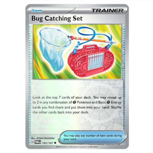 Pokemon - Scarlet & Violet - Twilight Masquerade - Bug Catching Set - 143/167 - (Reverse Holo)