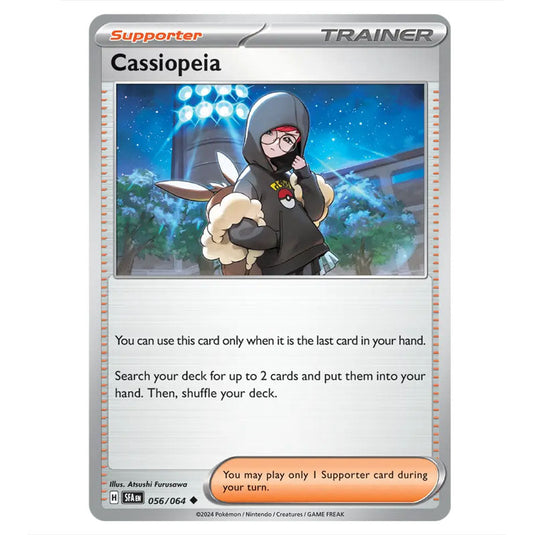 Cassiopeia 056 card from the Pokemon set Shrouded Fable