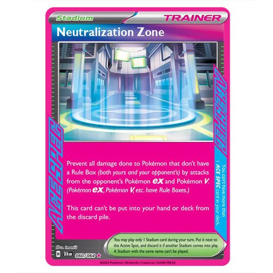 Neutralization Zone 060 card from the Pokemon set Shrouded Fable