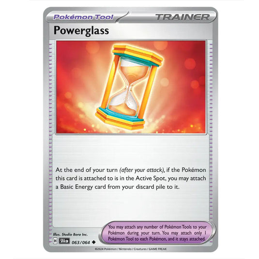 Powerglass 063 card from the Pokemon set Shrouded Fable