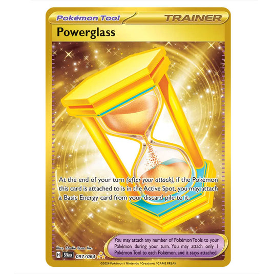 Powerglass 097 card from the Pokemon set Shrouded Fable