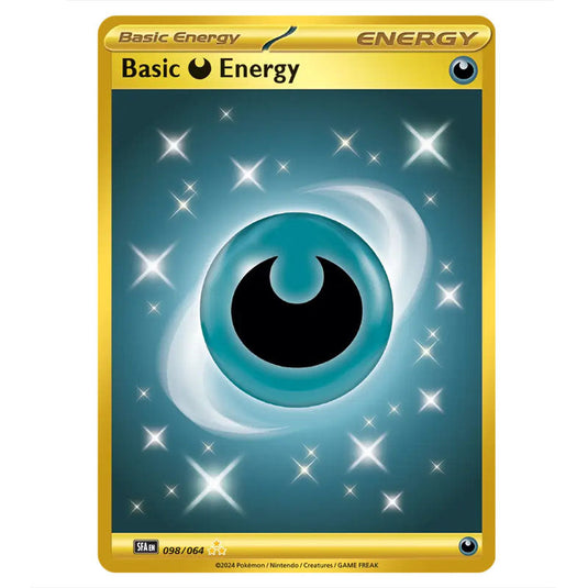 Basic Darkness Energy 098 card from the Pokemon set Shrouded Fable