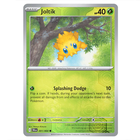 Joltik 001 card from the Pokemon set Shrouded Fable