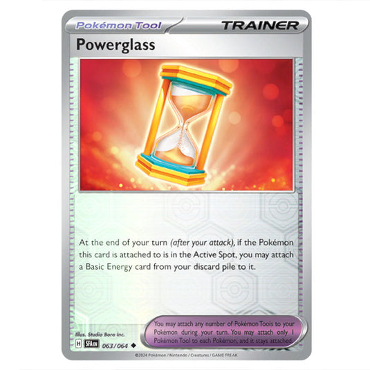 Powerglass 063 card from the Pokemon set Shrouded Fable