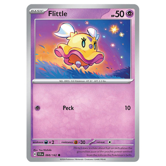 Flittle 068 card from the Pokemon set Stellar Crown