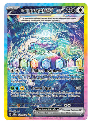 Pokemon - Scarlet & Violet - Stellar Crown - Terapagos ex - 170/142