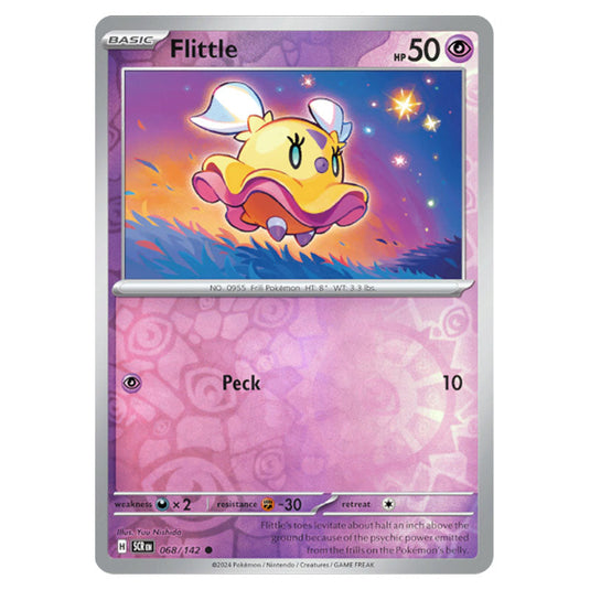 Flittle 068 card from the Pokemon set Stellar Crown